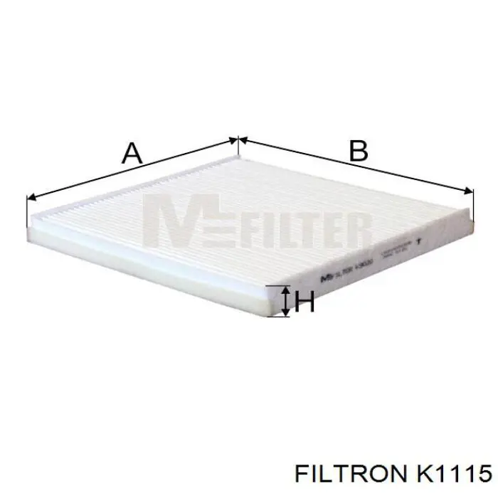 Фильтр салона K1115 Filtron