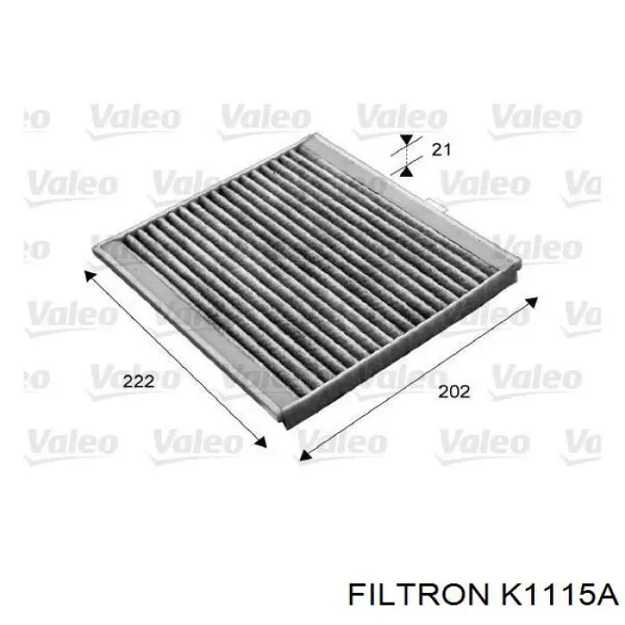 K1115A Filtron фильтр салона