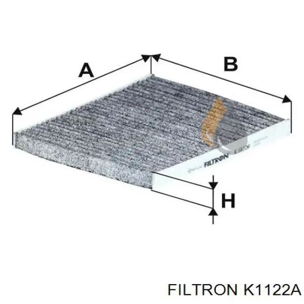 Фильтр салона K1122A Filtron