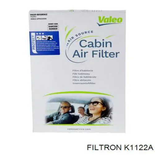 Купить K1122A Filtron Фильтр салона угольный