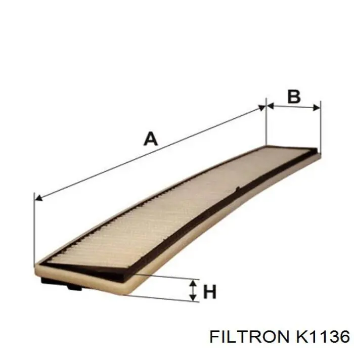 K1136 Filtron фильтр салона