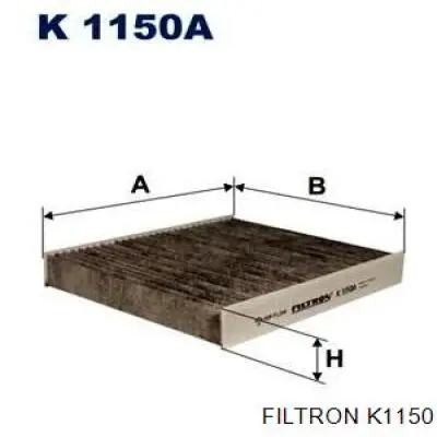 Фильтр воздушный отопителя Filtron K1150 цена, от 6.04 USD