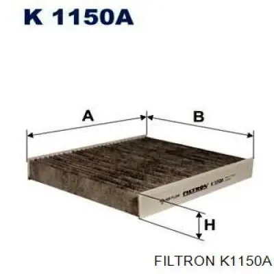 K1150A Filtron фильтр салона