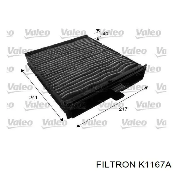Фильтр воздушный отопителя Filtron K1167A цена, от 11.70 USD