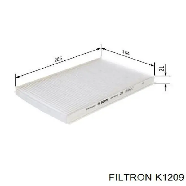 Фильтр воздушный отопителя Filtron K1209 цена, от 7.41 USD