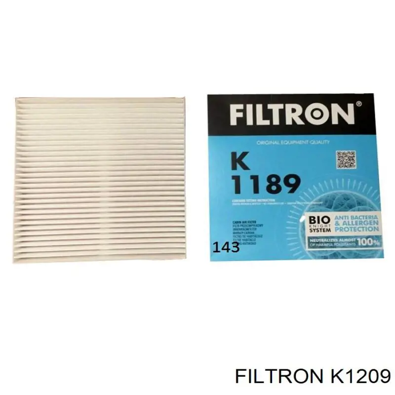 K1209 Filtron Внутрисалонный фильтр