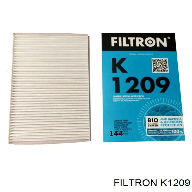 K1209 Filtron фильтр салона