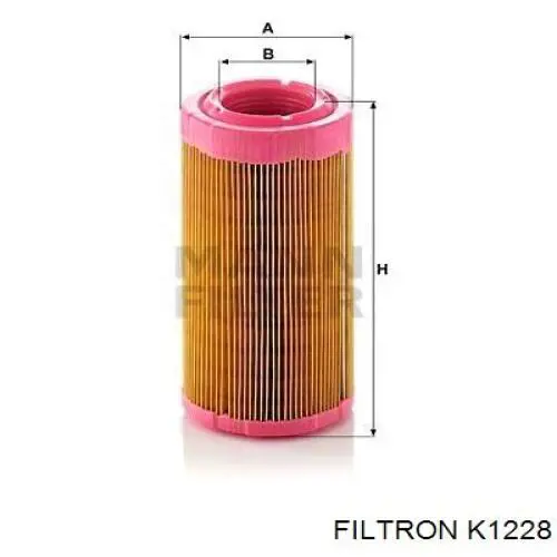 K1228 Filtron Внутрисалонный фильтр