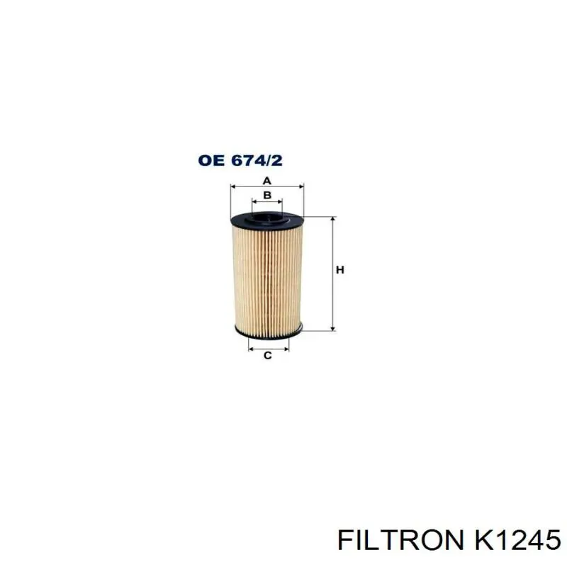 Воздушный фильтр салона Filtron K1245