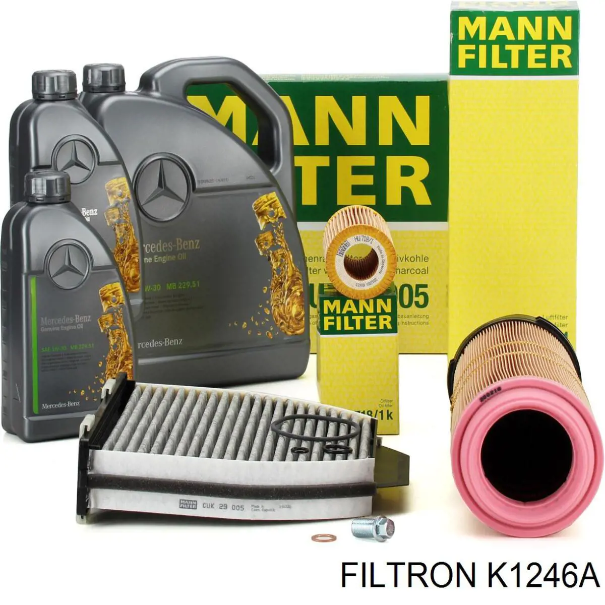 Фильтр воздушный отопителя Filtron K1246A цена, от 21.81 USD
