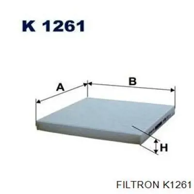 K1261 Filtron фильтр салона