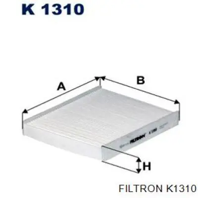 Купить K1310 Filtron Фильтр салона угольный