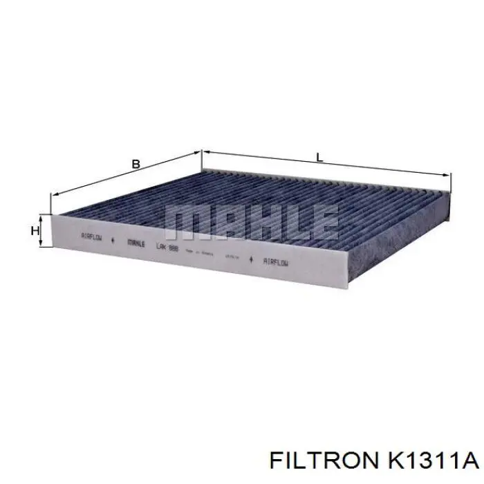 K1311A Filtron Внутрисалонный фильтр