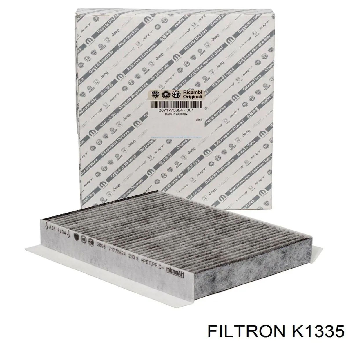 Купить K1335 Filtron Фильтр салона угольный