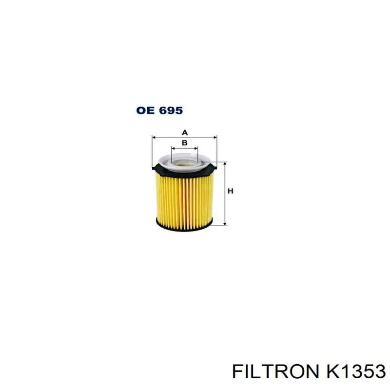 Фильтр салона K1353 Filtron