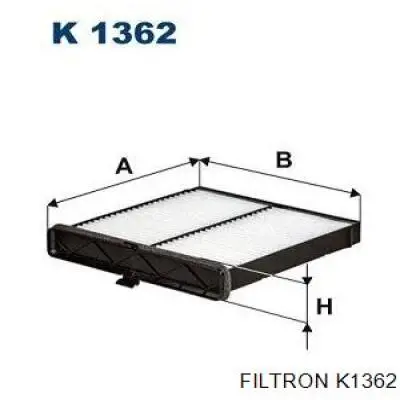 Фильтр салона K1362 Filtron