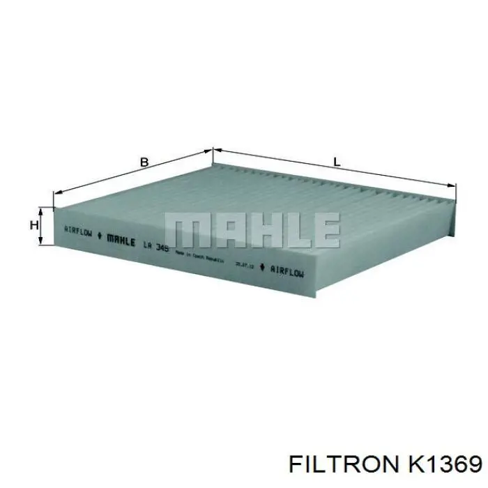 K1369 Filtron filtro de salão