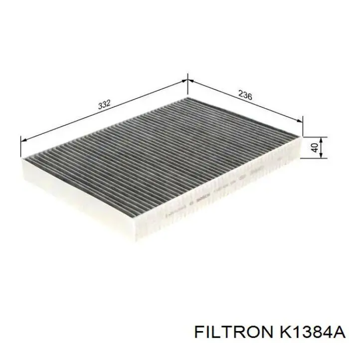 Фильтр воздушный отопителя Filtron K1384A цена, от 26.25 USD