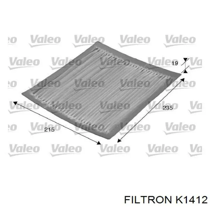 Фильтр воздушный отопителя Filtron K1412 цена, от 4.47 USD