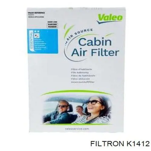 Купить K1412 Filtron Фильтр салона угольный