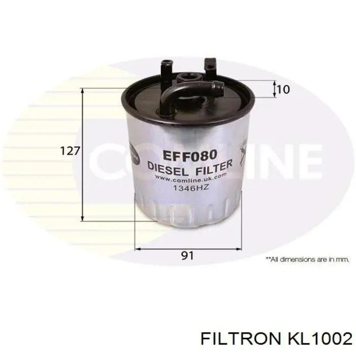 KL1002 Filtron топливный фильтр