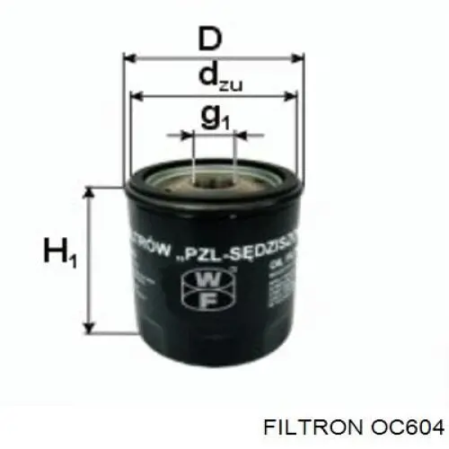 Купить OC604 Filtron Фильтр центробежный очистки масла