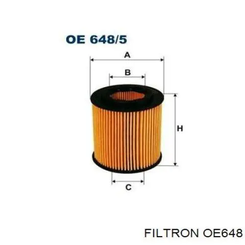 OE648 Filtron масляный фильтр