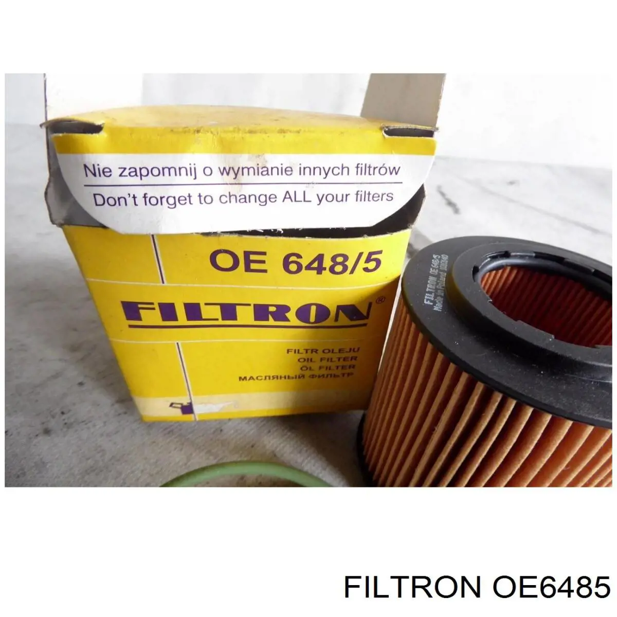 Filtro de aceite OE6485 Filtron