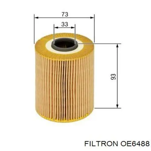 OE6488 Filtron масляный фильтр