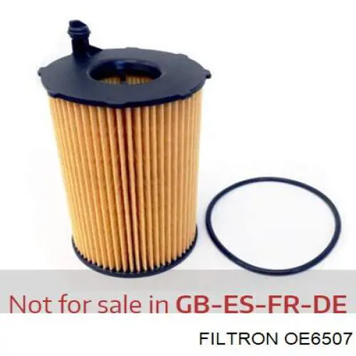 OE6507 Filtron filtro de óleo