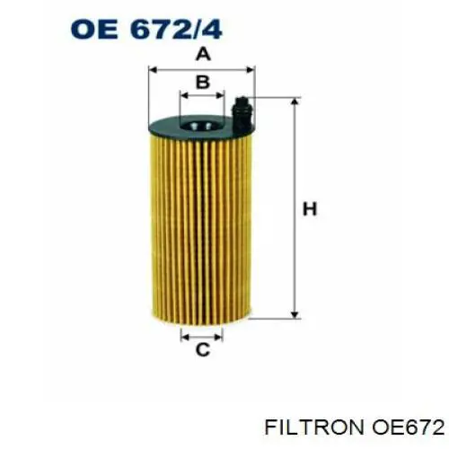 Купить OE672 Filtron Фильтр центробежный очистки масла