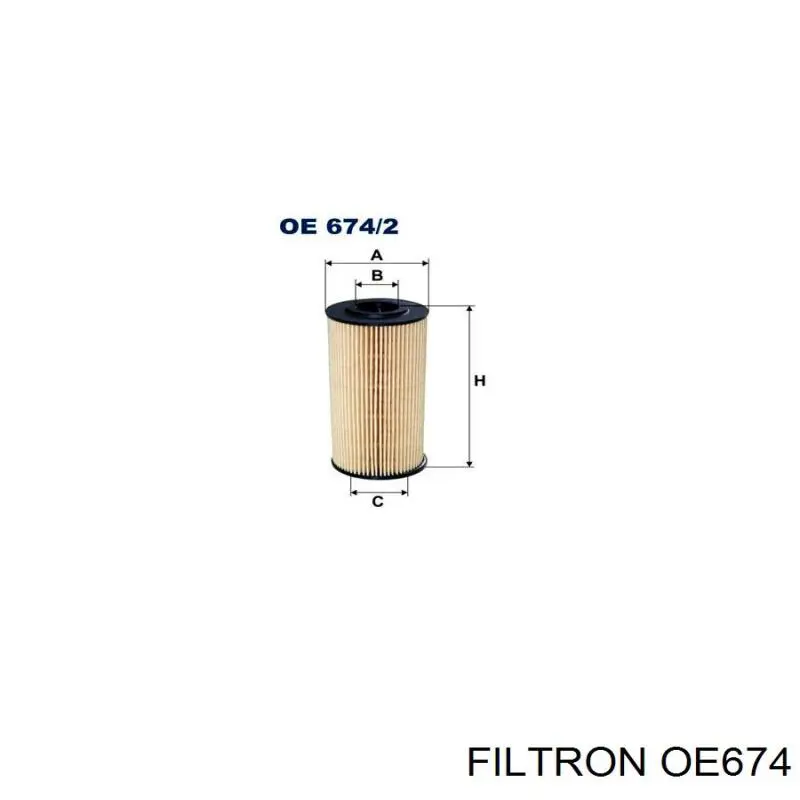 Купить OE674 Filtron Фильтр центробежный очистки масла