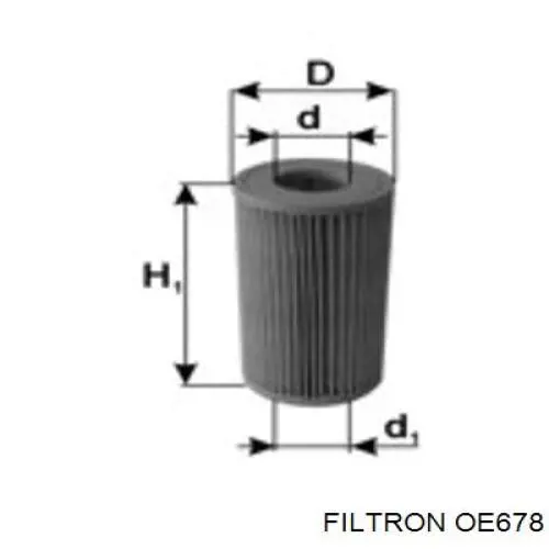 Масляный фильтр OE678 Filtron