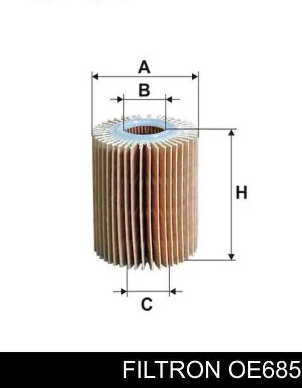 Масляный фильтр OE685 Filtron