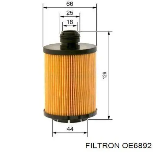 Масляный фильтр OE6892 Filtron