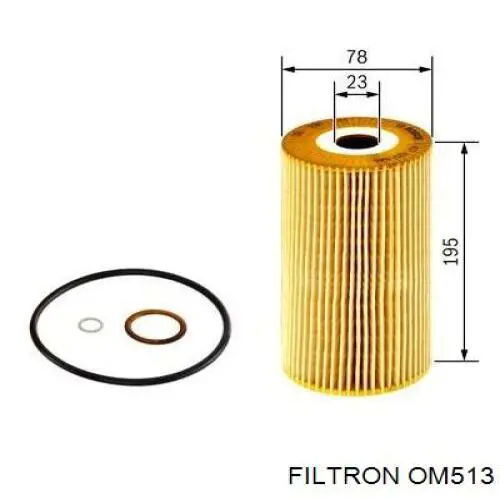 OM513 Filtron масляный фильтр