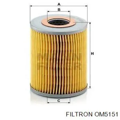 Масляный фильтр OM5151 Filtron