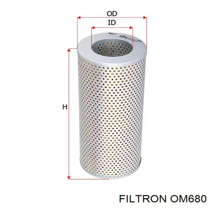 Фильтр очистки масла центробежный Filtron OM680 цена, от 13.18 USD