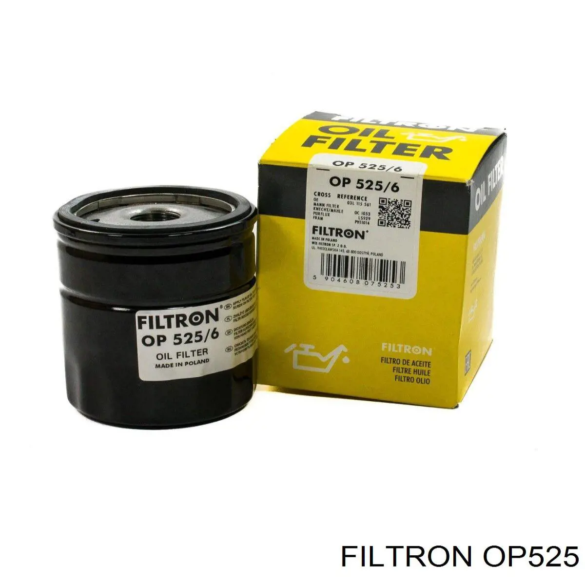 Масляный фильтр OP525 Filtron