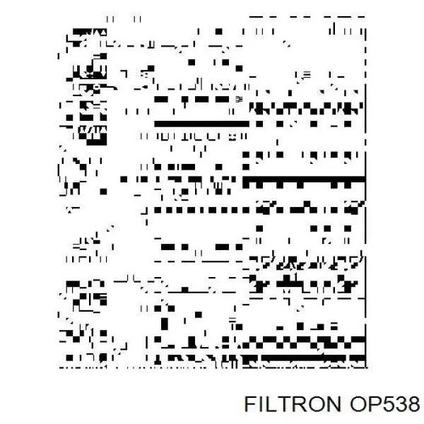 Фильтр очистки масла центробежный Filtron OP538 цена, от 5.07 USD