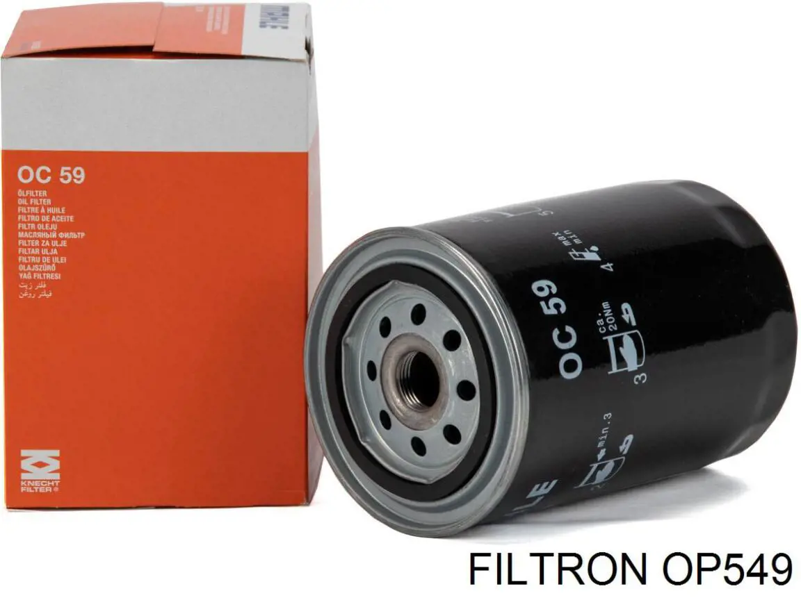 Купить OP549 Filtron Фильтр центробежный очистки масла