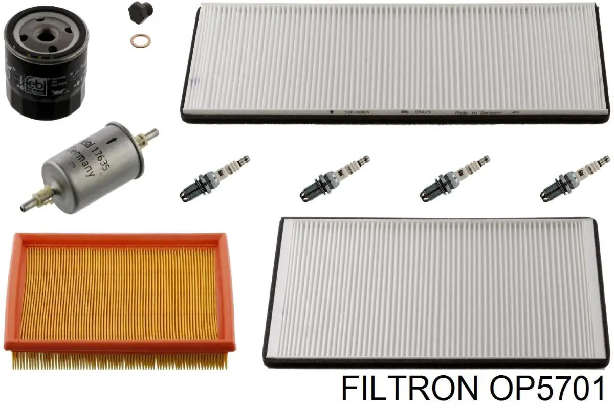  Корпус масляного фильтра Filtron OP5701