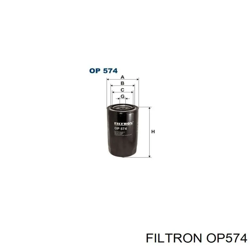OP574 Filtron масляный фильтр