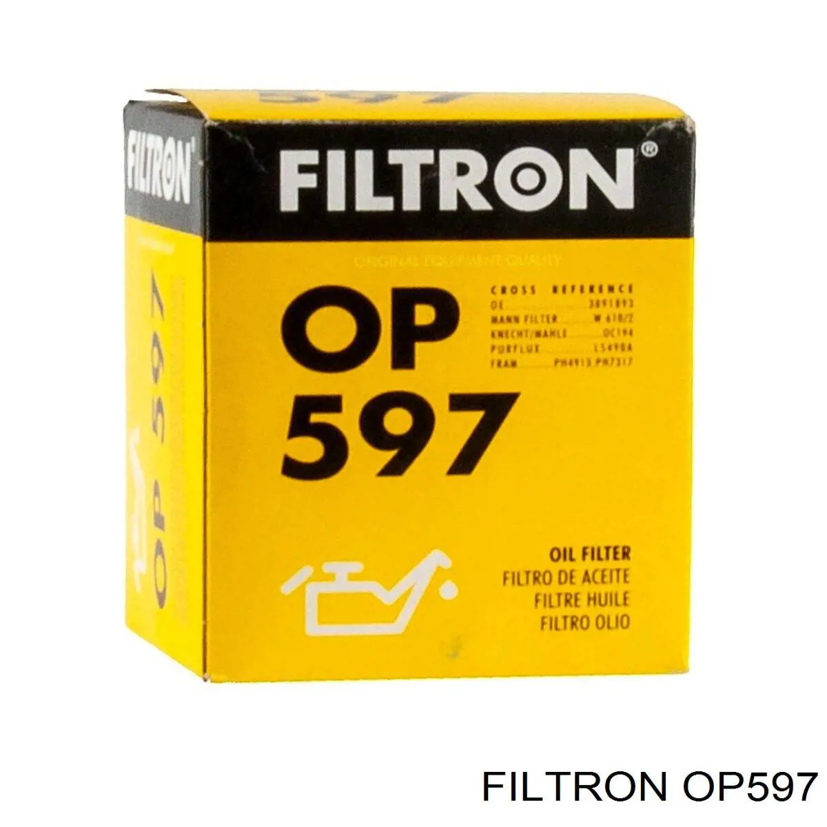 Купить OP597 Filtron Фильтр центробежный очистки масла