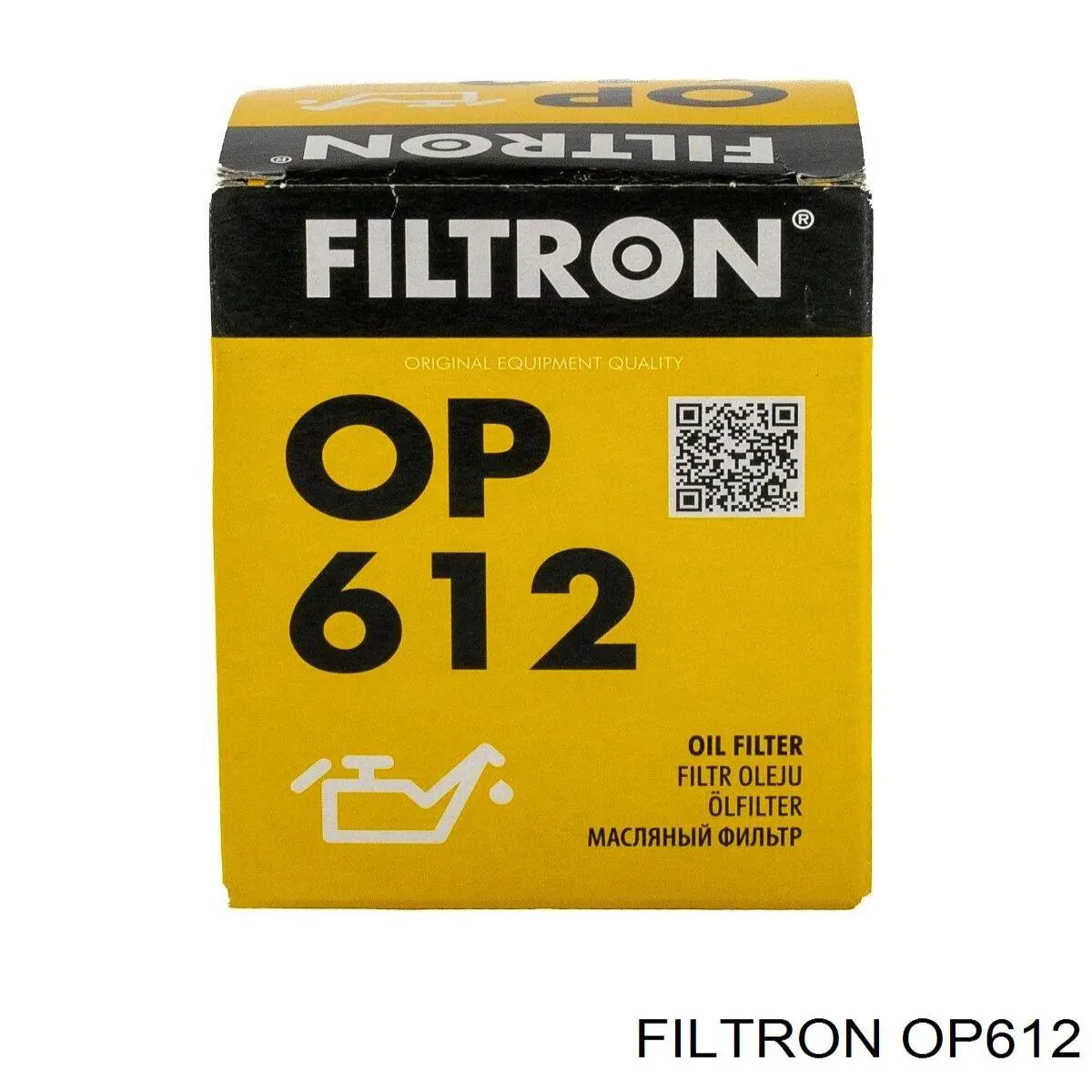 Масляный фильтр OP612 Filtron