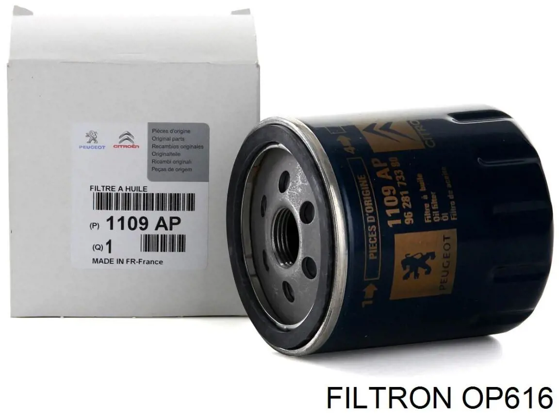 Масляный фильтр OP616 Filtron
