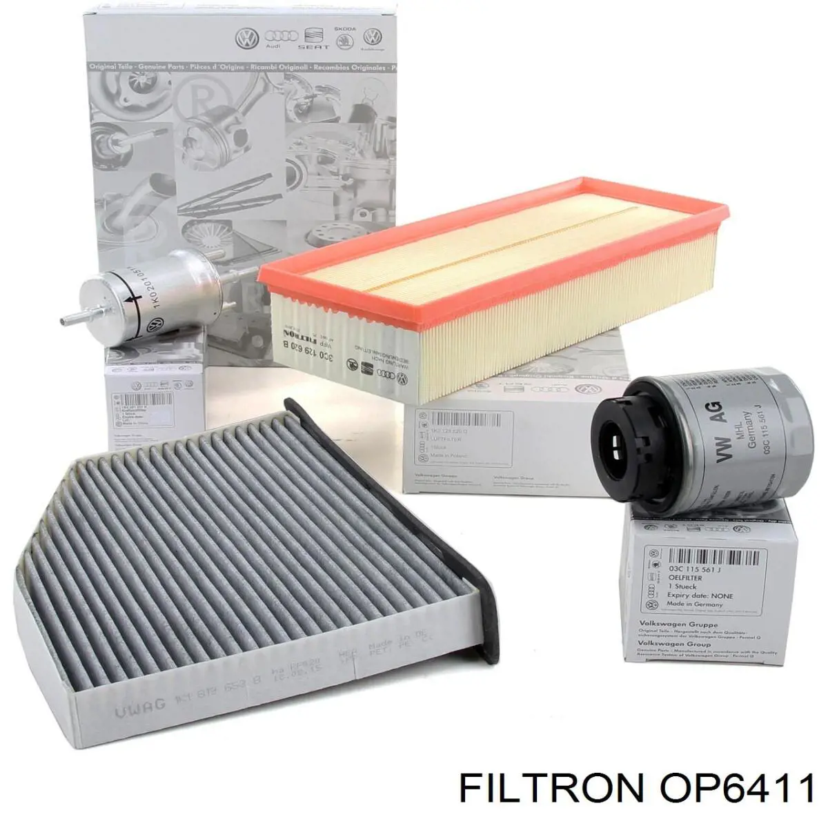 Масляный фильтр OP6411 Filtron