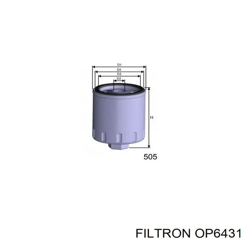 Купить OP6431 Filtron Фильтр центробежный очистки масла
