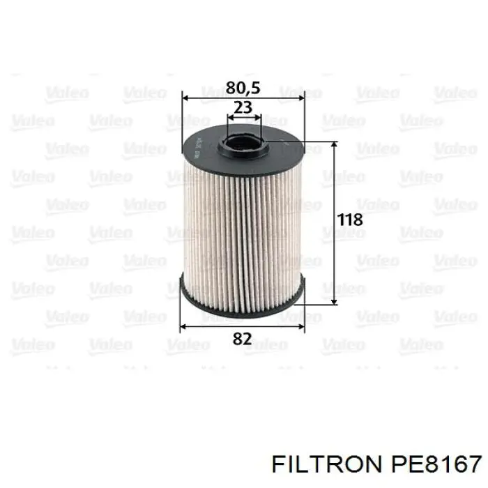 PE8167 Filtron топливный фильтр
