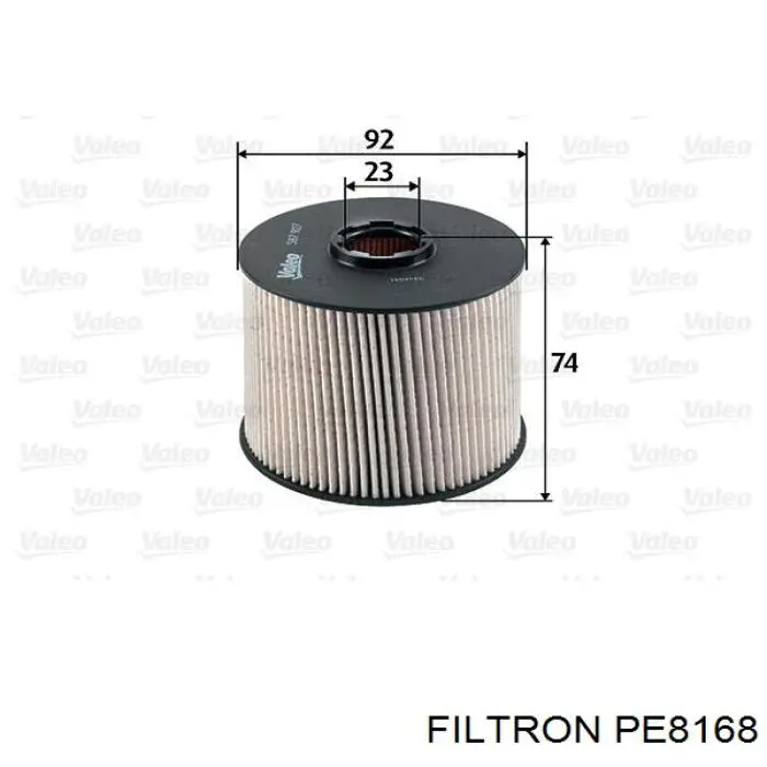 PE8168 Filtron топливный фильтр